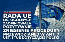 Procedura z art. 7 Traktatu o UE ws. Polski zostanie zniesiona