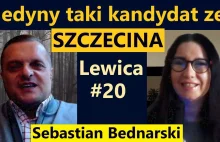 Wegański kandydat ze Szczecina SEBASTIAN BEDNARSKI - KW Nowa Lewica poz.20