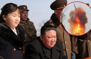 Korea Północna wystrzeliła pocisk balistyczny. Kim Dzong Un zabrał ...