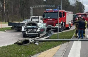 Policjant był pijany, doprowadził do kolizji. Sąd nie zgodził się na areszt