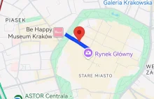 Napad na pracownika kantoru w centrum Krakowa