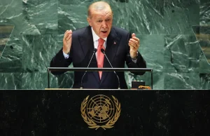 Erdogan na sesji ONZ: "Benjamina Netanjahu trzeba powstrzymać tak jak Hitlera"