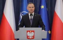 Duda: "Postanowiłem zrobić krok, który będzie swoistym 'sprawdzam' dla opozycji"