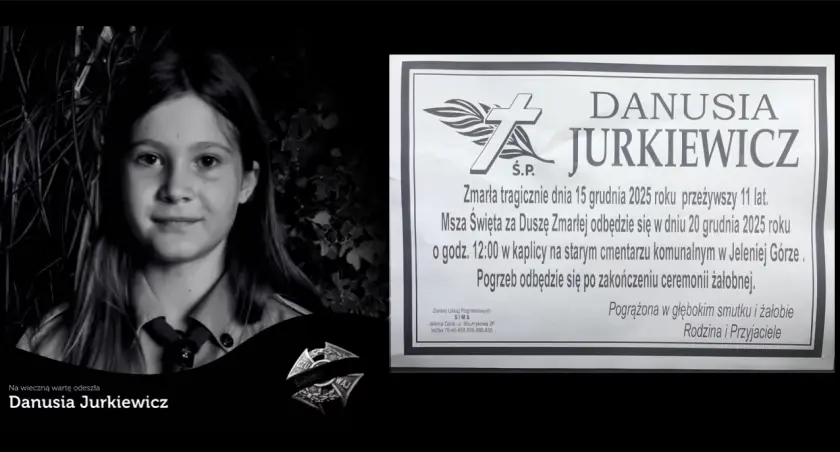 Pogrzeb Danusi w sobotę. To będzie dzień żałoby w Jeleniej Górze