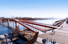 W Warszawie powstaje nowy most pieszo-rowerowy przez Wisłę - Warszawa - investm