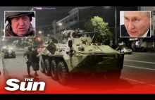 wojsko w Moskwie oświadczenie prigozyna, że zmiotą każdego kto stanie na drodze