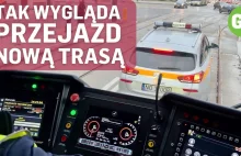 Jak wygląda nowa linia tramwajowa w Olsztynie. Pierwszy przejazd z pasażerami