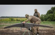 Najnowocześniejszy rosyjski dron w ukraińskim rżysku. Wygląda jak płaszczka