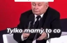 Kaczyński: Rząd nie ma własnych pieniędzy zabieramy je z kieszeni obywateli