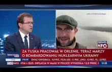 Mówił o bombardowaniu nuklearnym Kijowa. Kim jest Tomasz Gryguć?