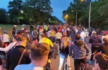 Rowerzyści opanowali Kraków. Ulice miasta zostały zablokowane