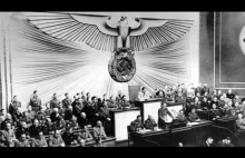 Historia Bez Komentarza: Hitler wypowiada wojnę Polsce (relacja live, fragmenty)