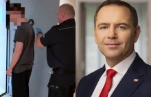 Tak wyglądało zatrzymanie 19-latka który groził Prezydentowi