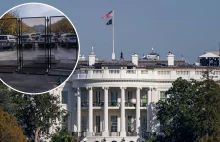 Wysoki płot w pobliżu Białego Domu. USA szykują się na wybory