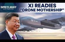 Chiny przygotowują Statek Matę drona, który może wystrzelić do 100 mniejszych