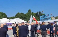 Starcie Kaczyńskiego z aktywistami. Miesięcznica nie obyła się bez kontrowersji