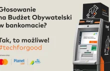 Pierwsze bankomaty, za pomocą których można głosować