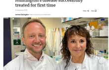 Pierwszy przypadek wyleczenia pląsawicy Huntingtona? To jeszcze za wcześnie