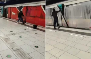 Obcokrajowcy napadają na metro w Warszawie. Prokuratura umarza postępowania