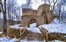 Zamek Bolczów w Rudawach Janowickich