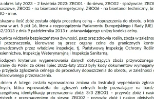 SERWIS21: W imporcie z Ukrainy dominowało zboże paszowe, a nie techniczne