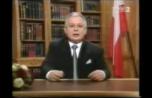 Orędzie noworoczne Lecha Kaczyńskiego z 2005 roku gruzuje współczesny PIS