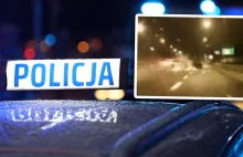 Wypadek na Łazienkowskiej, potencjalny kierowca uciekł ze szpitala.