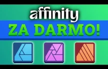 Affinity ZA DARMO! Konkurencja Photoshop'a