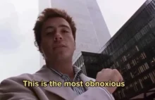 Podczas kręcenia filmu dokumentalnego The Last Party Robert Downey Jr.