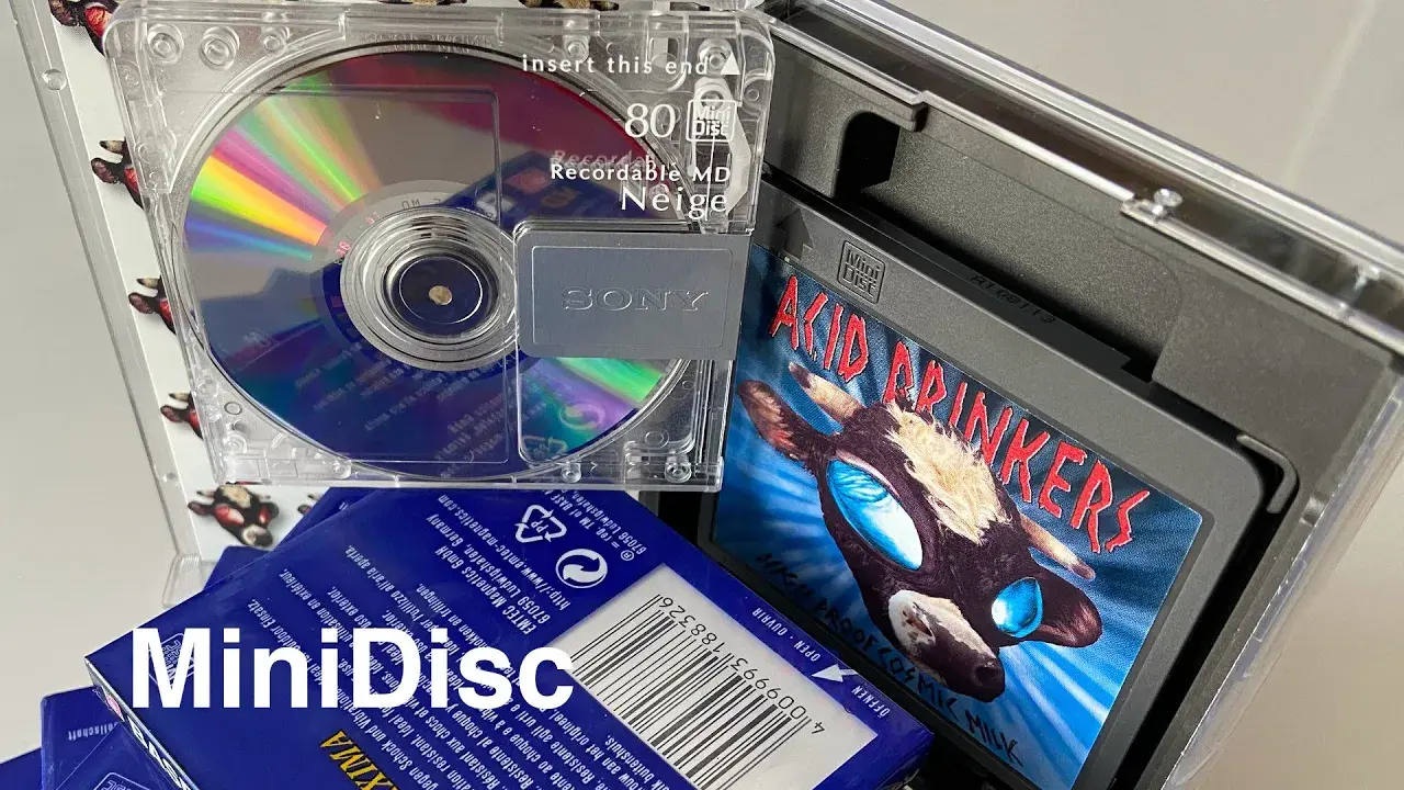 MiniDisc: Powrót do przyszłości audio z lat 90