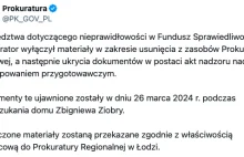 Jak w prokuraturze Ziobry "ginęły" dokumenty o nieprawidłowościach w FS?