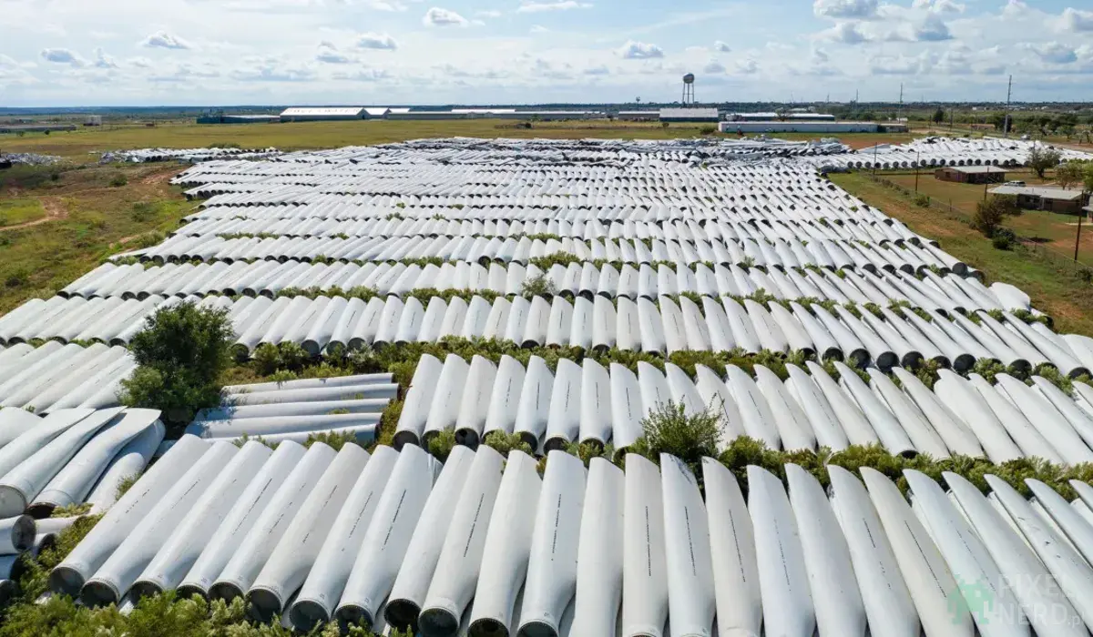 Chiny znalazły nowy sposób na zużyte turbiny wiatrowe. Zamiast problemu mur w wa