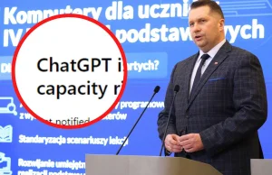 Minister Czarnek grzmi. Chat GPT przyśpieszy zakaz telefonów w szkołach?