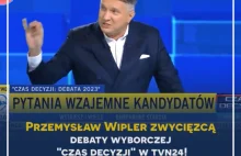 Przemysław Wipler w debacie wyborczej "Czas decyzji".