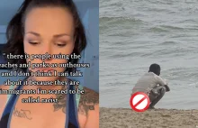 Kanadyjka rasistka bo jej się nie podoba robienie dwójeczki na plaży