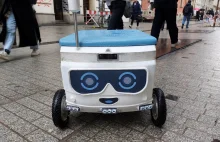 To nie sciene fiction, robot kurier dostarcza przesyłki w Krakowie