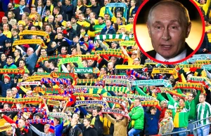 Kibice obrażali Władimira Putina. UEFA karze, gracze nawołują: śpiewajcie dalej