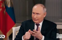 Władimir Putin w wywiadzie z Tuckerem Carlsonem o ataku na Polskę...