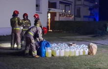 500 litrów benzyny w piwnicy bloku w Kielcach. Ludzie bali się, że wylecą w powi