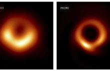 Sztuczna Inteligencja przerabia pierwsze zdjęcie Czarnej Dziury
