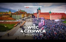 SUPER TIMELAPSE! Wiec 4 czerwca 2024 r.