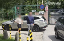 Warszawa: Taksówkarz z Forda Focusa znów poluje na nieuważnych kierowców wymusza