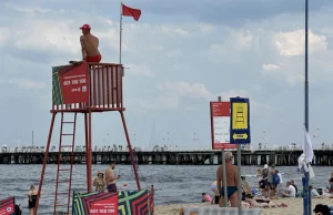 Możliwe skażenie wody w Sopocie! Kąpieliska zamknięte [WIDEO]