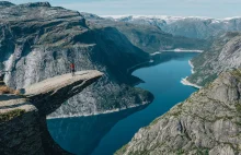 Trolltunga - kultowy norweski trekking na niesamowity Język Trolla