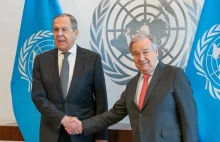Tajne negocjacje za plecami Ukrainy. Czy ONZ dogaduje się z Ławrowem?