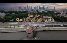 Budowa kładki pieszo-rowerowej w Warszawie #10