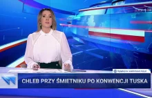 TVPiS: Tusk wyrzucił chleb do śmieci