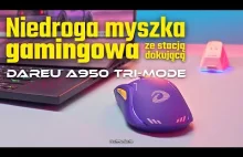 Gamingowa myszka bezprzewodowa ze stacją dokującą w dobrej cenie!