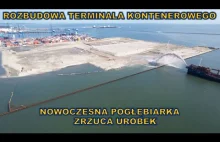 Rozbudowa terminala kontenerowego w Gdańsku.