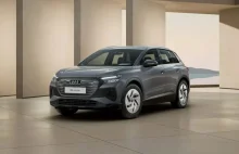 Bazowe Audi Q4 e-tron za 200k PLN ma stalówki i skromny zasięg